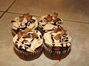 P-Nutty Suprize Cupcakes