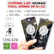 Kính Cường Lực Iphone Remax 15D Full Màn Ip 6/6Splus/7/8 Plus/X/Xr/Xs Max/11/11 Pro Max/12/12 Pro Max/ 13/ 14 Promax