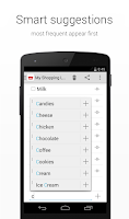 Shopping List Screenshot