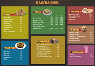 Rayba Bhel menu 1