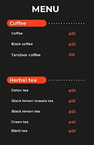 Tea Tandav Cafe menu 2