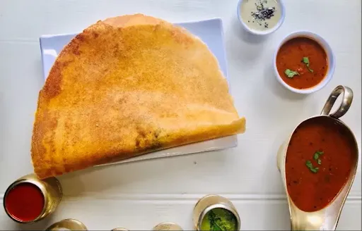 Jain Cheese Masala Dosa