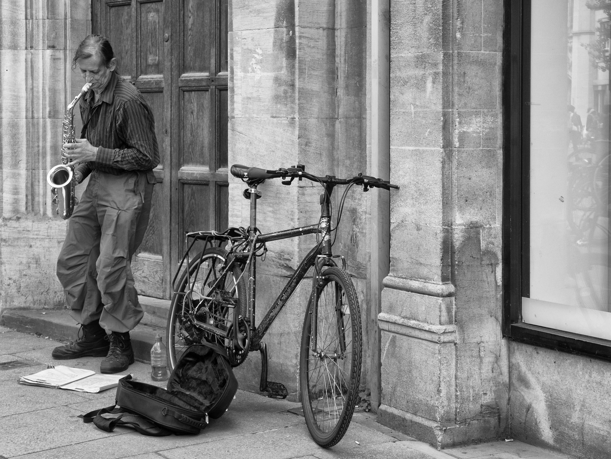 Il sassofonista ciclista di Caterina Ottomano