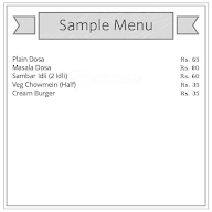 Chatora Food Corner menu 1