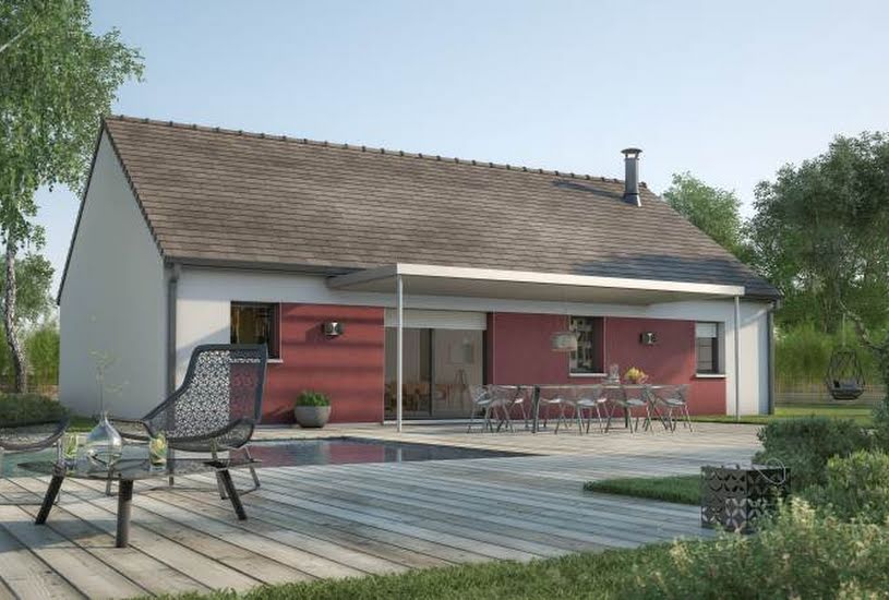  Vente Terrain + Maison - Terrain : 842m² - Maison : 76m² à Dammarie-les-Lys (77190) 