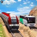 Icon Train Racing 3d- Bus Vs Train