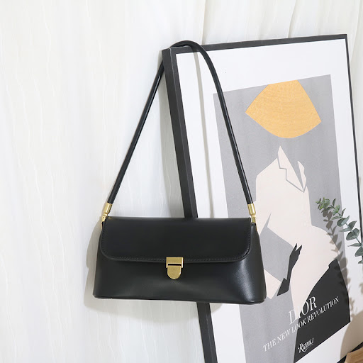 Title 3, Vintage French Underarm Shoulder Bag. Stylish a...