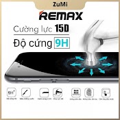 Kính Cường Lực Full Màn 15D Remax Cho Iphone 13 Pro Max Đến Iphone 7 - Zumi Store