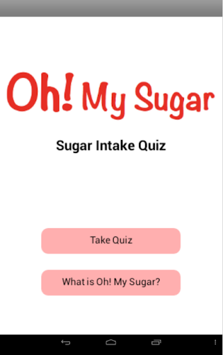 Oh My Sugar Quiz