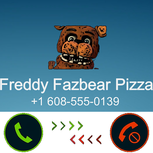 Google Play App About & Pictures for Call from Freddy Fazbear Pizza. 