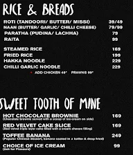 Cirque menu 5