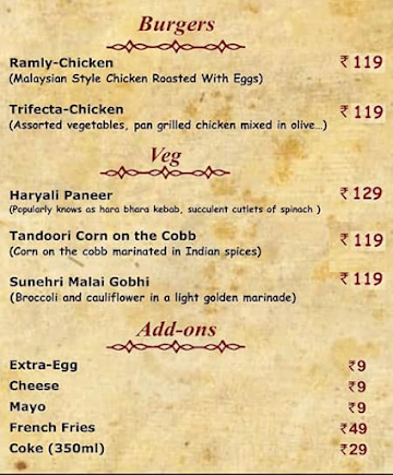 Rollistan menu 