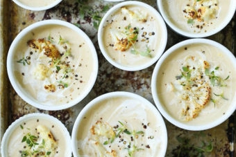 Roasted Cauliflower Soup