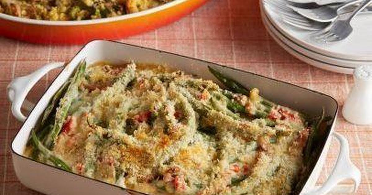 Pioneer Woman Green Bean Casserole | Just A Pinch Recipes