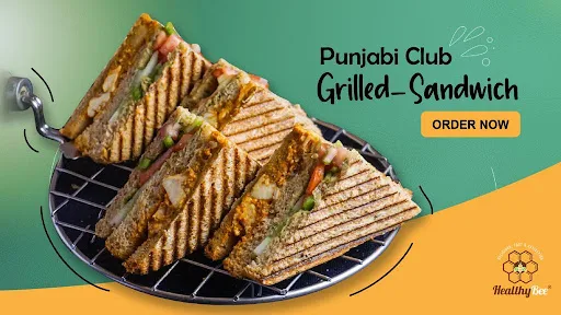 Punjabi Club Grilled Sandwich