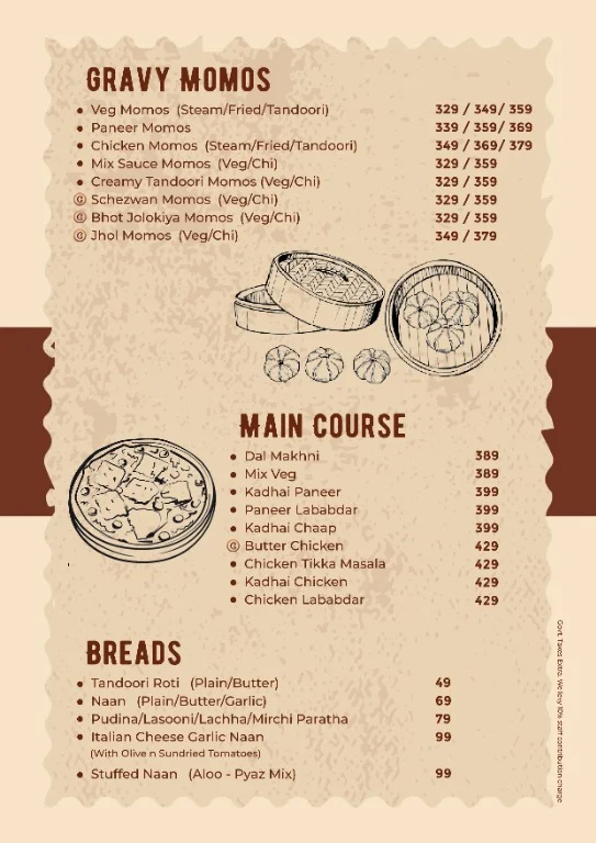 Chill'm Bar & Cafe menu 