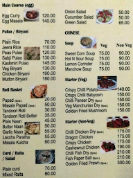 Swagata menu 3