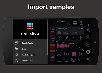 Remixlive - Play loops on pads (Mod)