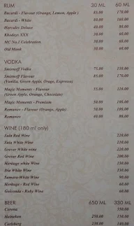 Darbar menu 1