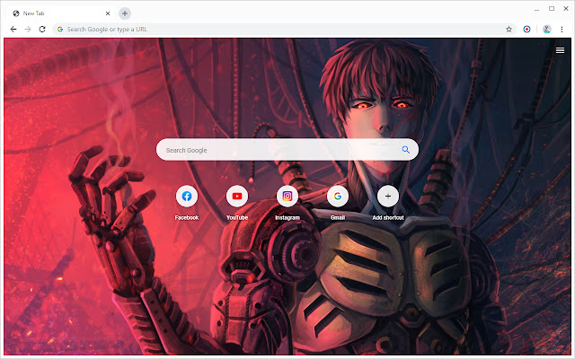 Genos One-Punch Man Wallpapers New Tab