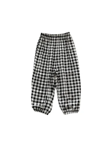 Kinder casual broek met muggenbesch - 0