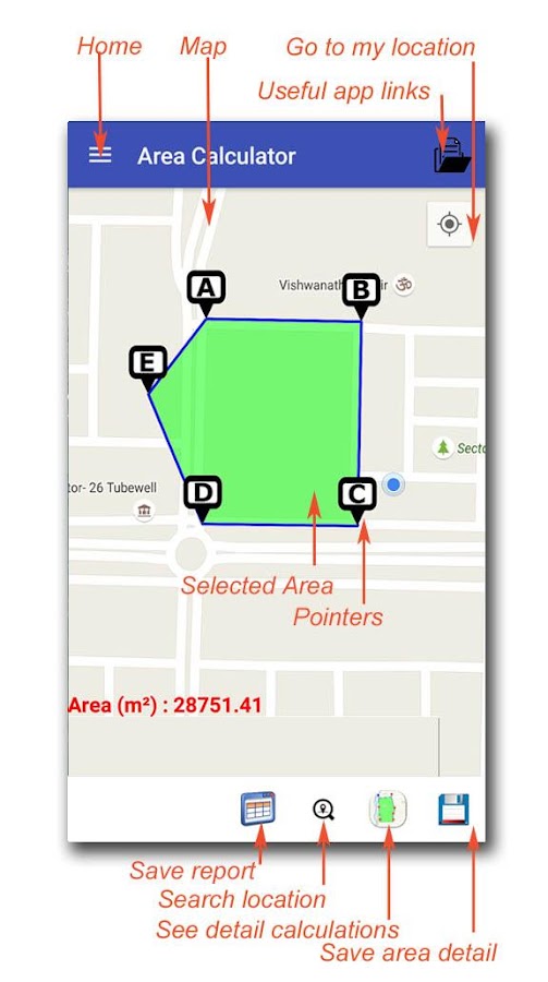 Area Calculator Map App Download 