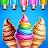 Ice Cream Cone Cooking Games icon