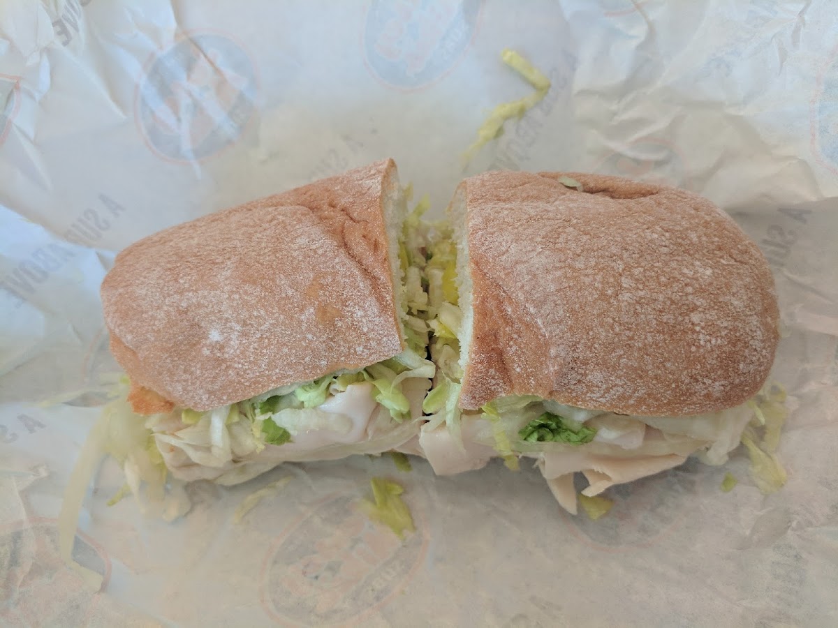 Gluten-Free Bread/Buns at Jersey Mike's Subs