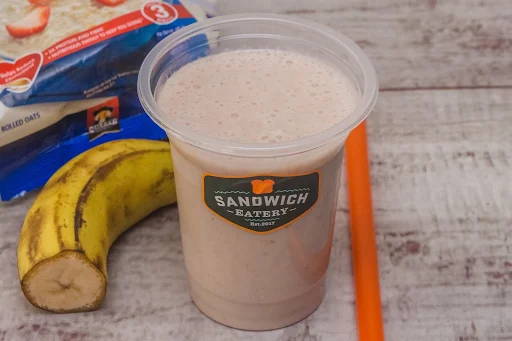 Oats Banana Healthy Thick Shake