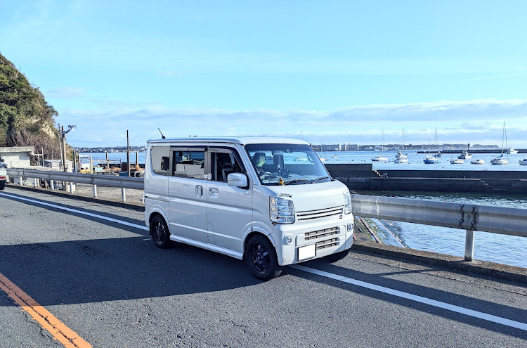 エブリイワゴンの地震災害に遭われた方々にお見舞い申し上げます・3月もよろしくお願いします・束の間の晴れ・明日は雨神様洗車するぞ！😱に関するカスタム事例の投稿画像4枚目