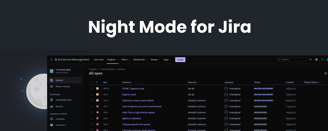 Night Mode for Jira Preview image 2