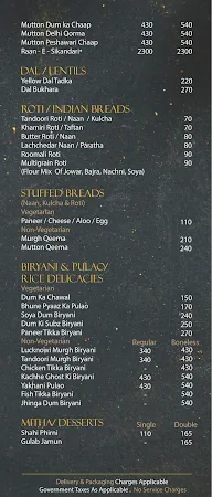 The Charcoal Kitchen menu 2