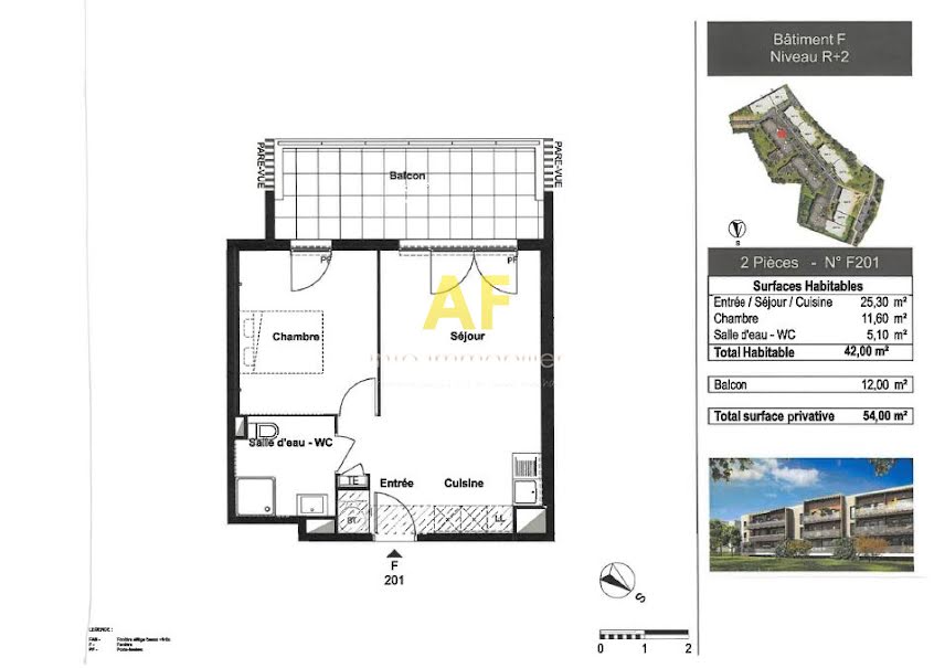 Vente appartement 2 pièces 42 m² à Frejus (83600), 257 000 €