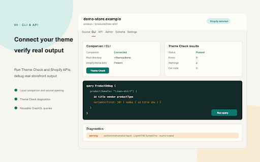 Shopify Liquid DevTools screenshot 5