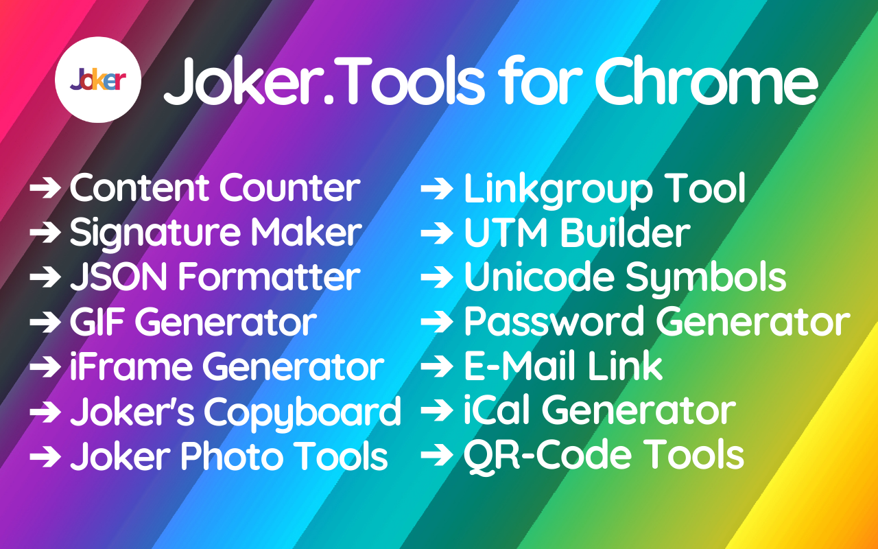 Joker Tools Preview image 3