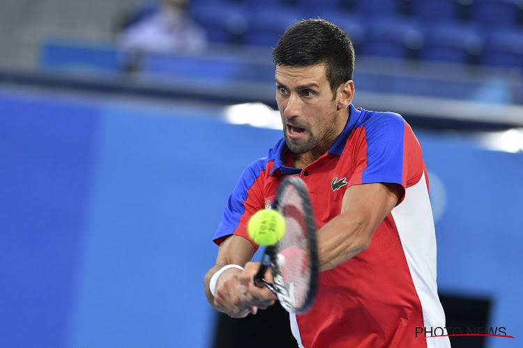 Novak Djokovic druipt af zonder olympische medaille in het heren enkelspel