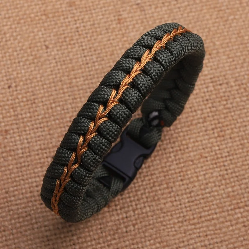 Title 3, Pulseira esportiva masculina tecida à mão para ...