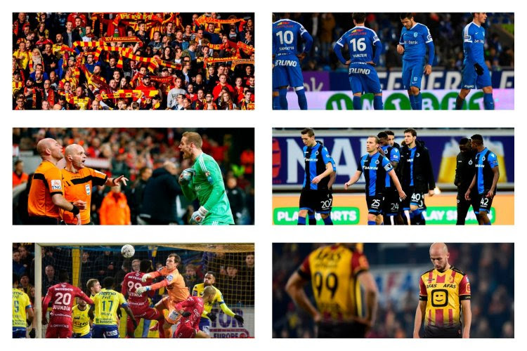 Fans Malinwa, WB - Essevee en goede arbitrage vs Mechelen, Genk en onherkenbaar Club Brugge