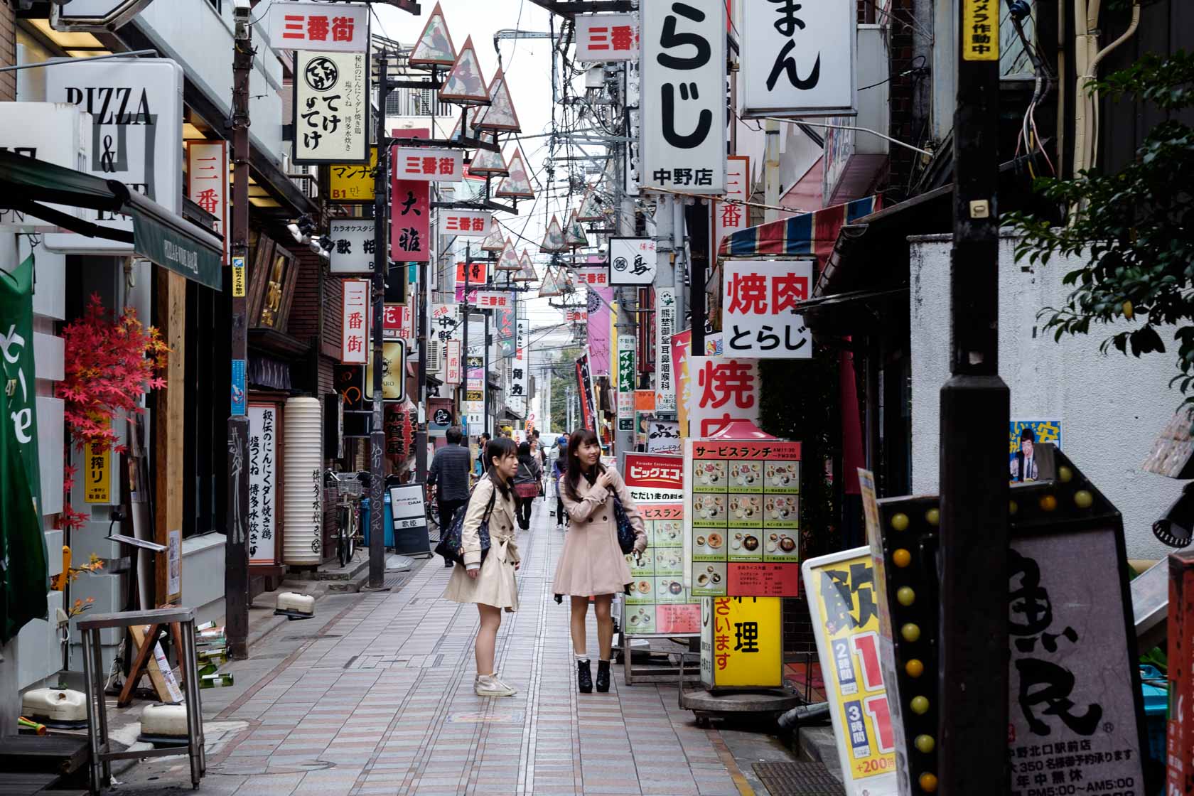 Nakano Shopping, Tokyo, Japan