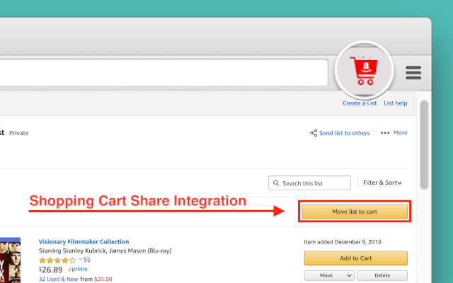 Shopping Cart Share For Amazon Preview image 4