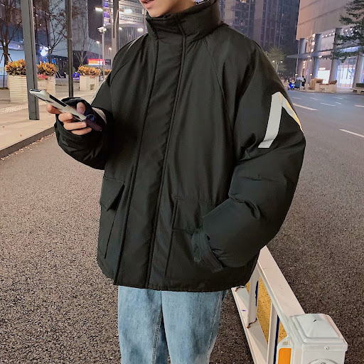 Title 2, Handsome and Loose Korean Style Youth Padded Cl...