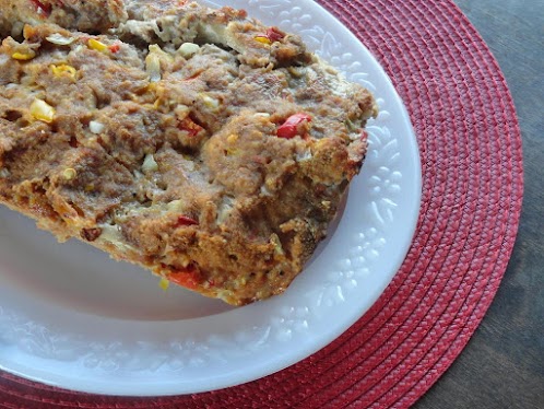 Healthy Southwestern Turkey Meatloaf