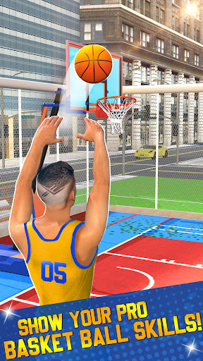 Screenshot Basketball Game - Mobile Stars