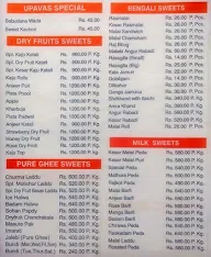 Om Sweets & Snacks menu 3