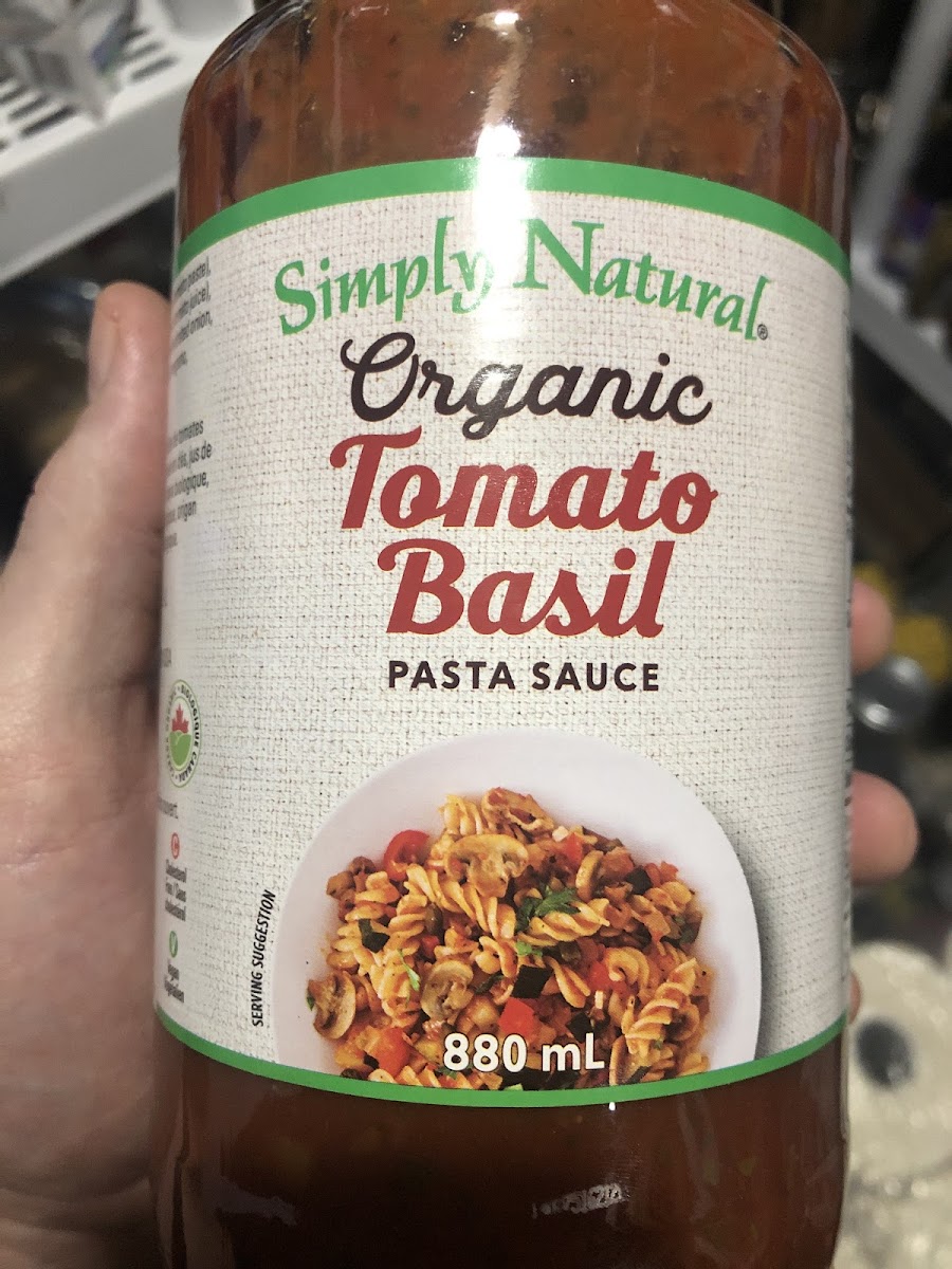 Tomato Basil Pasta Sauce