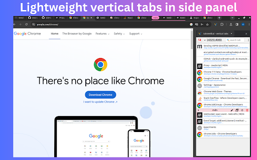 tabVertikal - vertical tabs