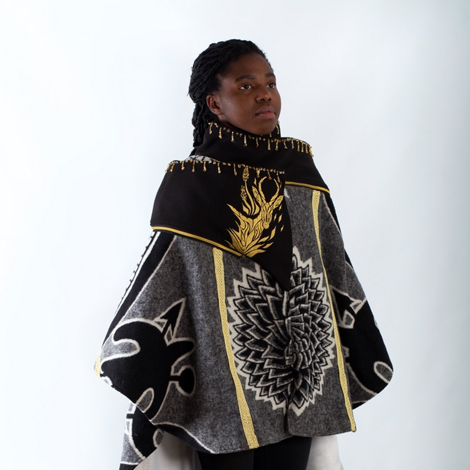 Basotho blanket meets Krugerrand in fashion first