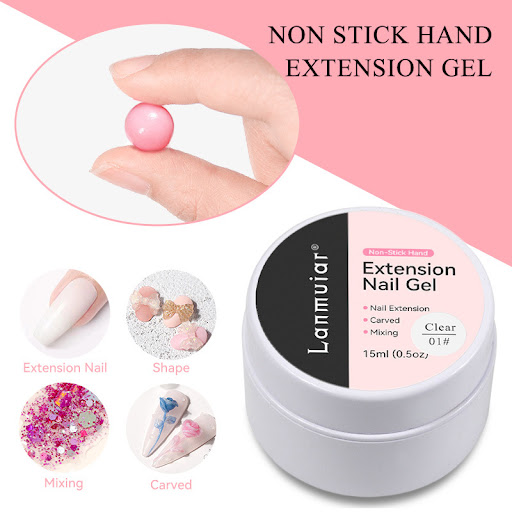 Title 2, Non-stick Hand Pinch Shaping UV Nail Extension ...