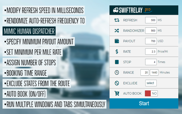 SWIFTRELAY PRO: Relay Autobooker & refresher Preview image 1