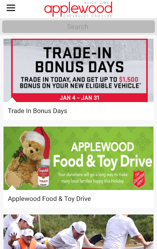 Android application Applewood Zoom screenshort
